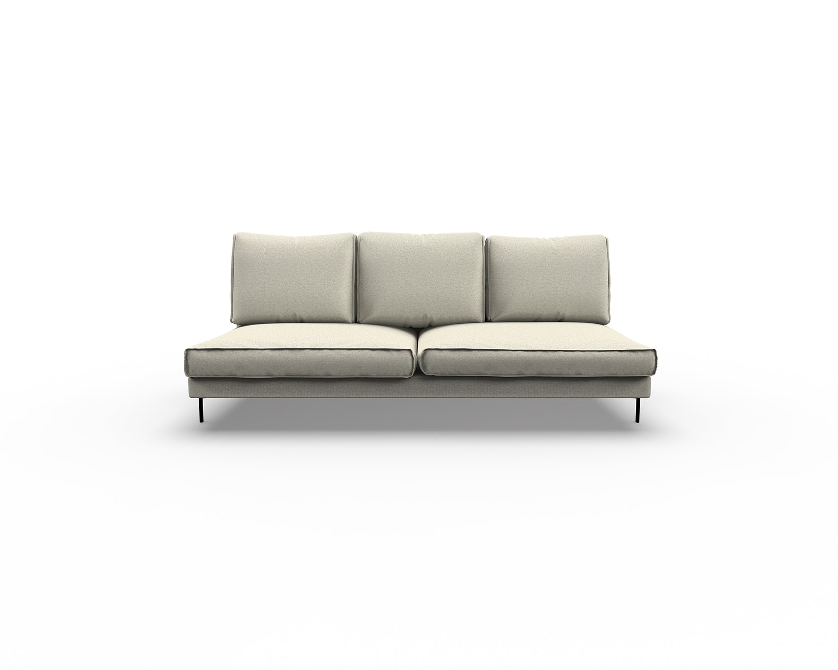 Fold 2 Seater Sofa (Center Unit)